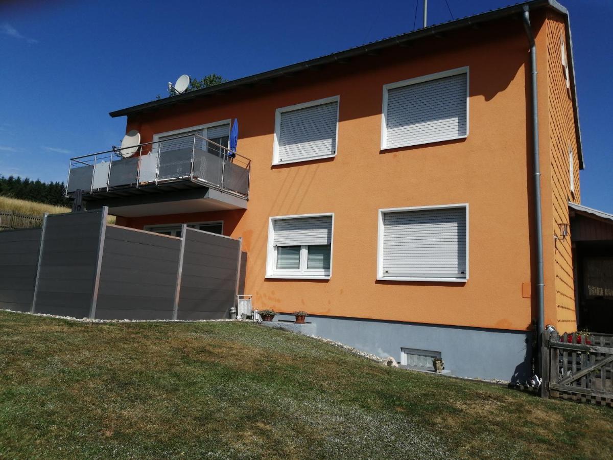 Ruhige Ferienwohnung Am Waldrand. Wildflecken Zewnętrze zdjęcie